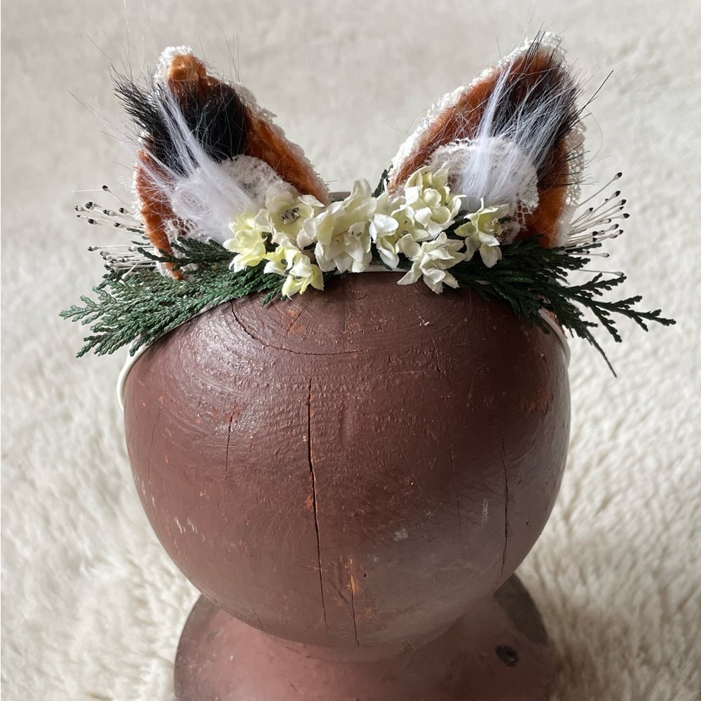 ‘Foxelle’ Fox Ears Photo Prop Headband